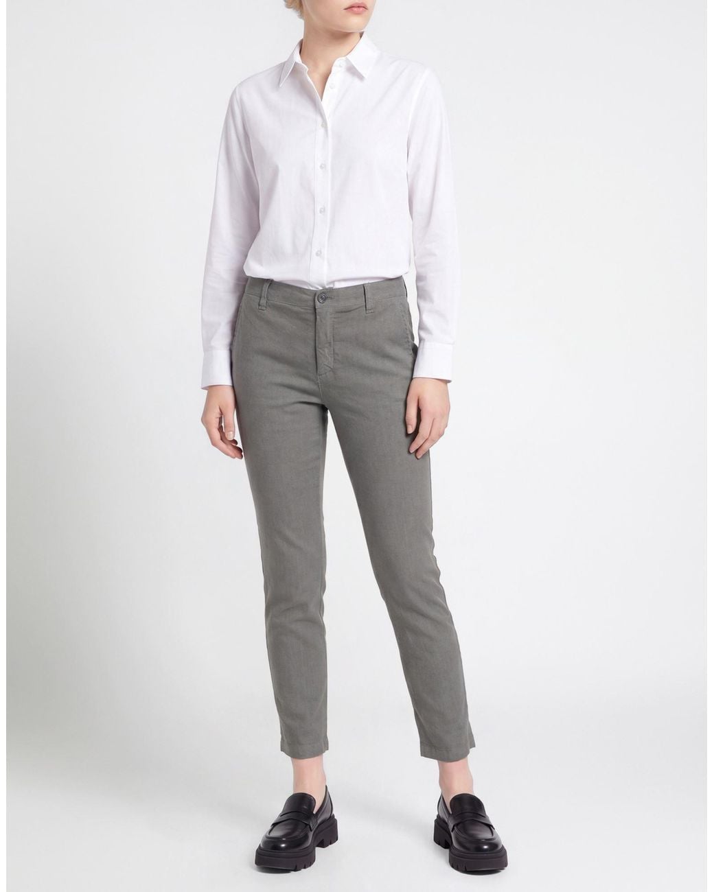120% Lino Gray Trouser