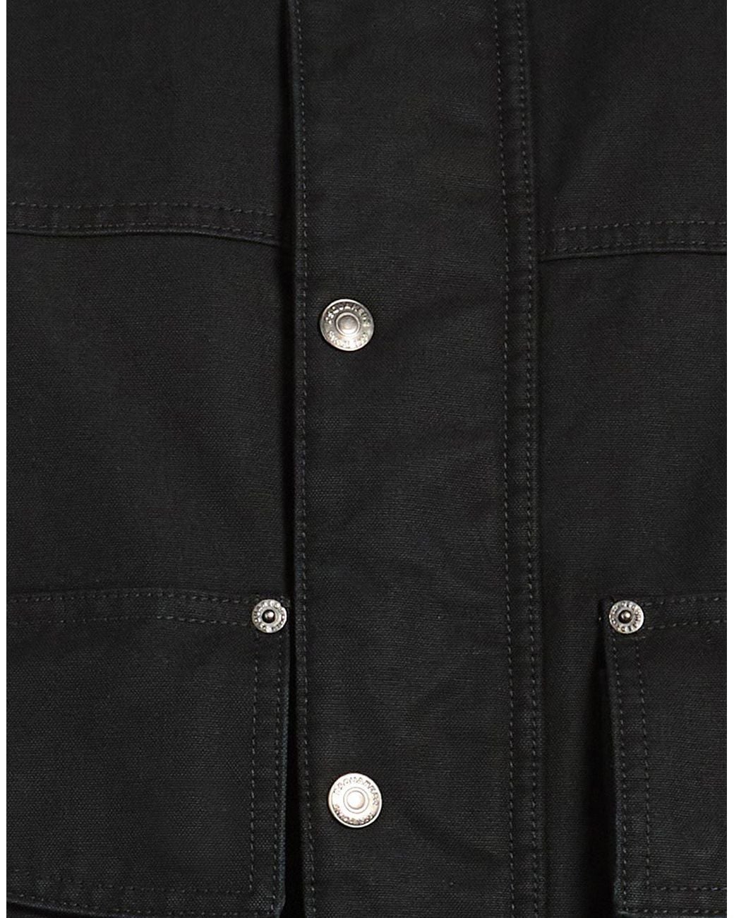 DSquared² Black Jacket Cotton for men