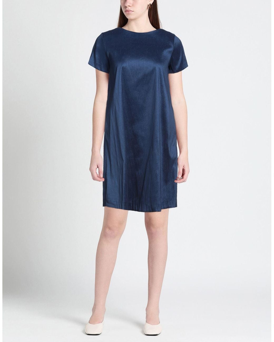 Rossopuro Blue Mini Dress