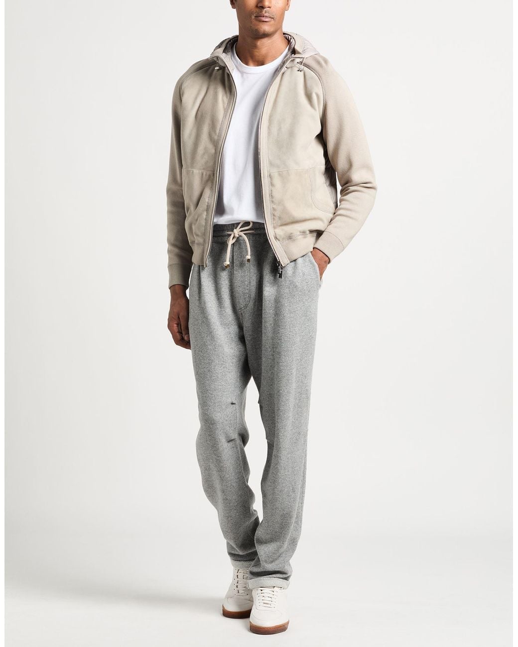 Pantalone di Brunello Cucinelli in Gray da Uomo