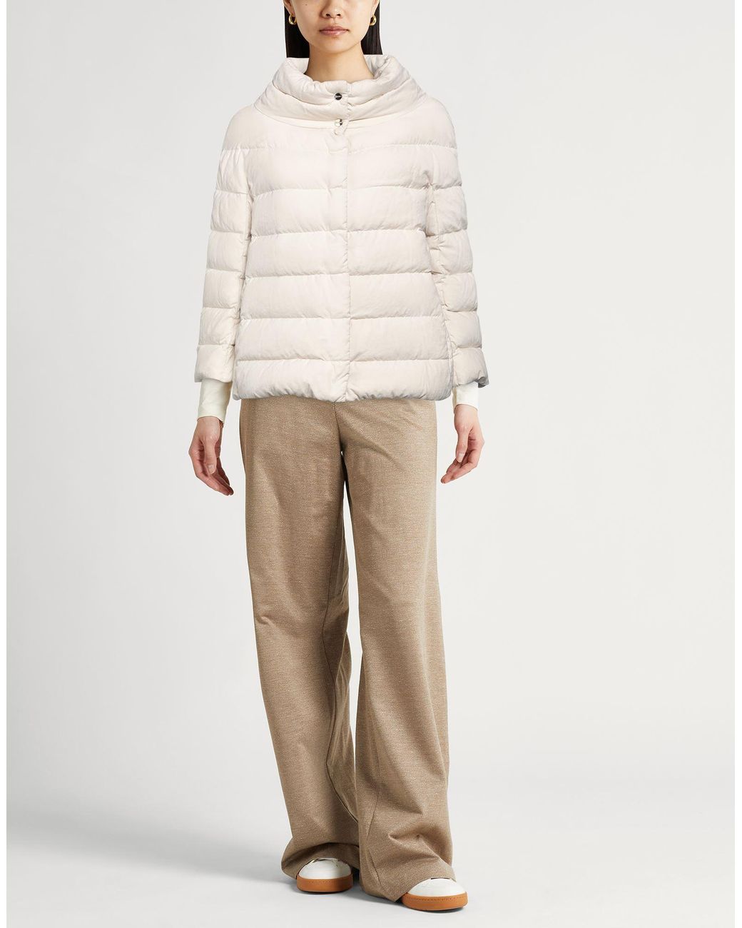 Herno Natural Resort Puffer Polyester, Acrylic, Wool