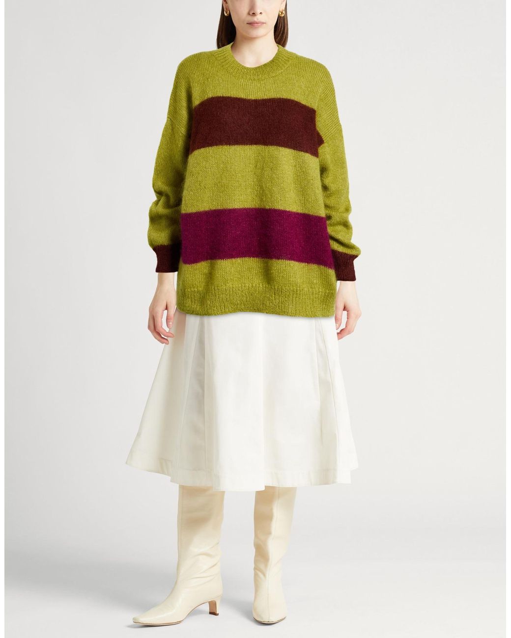 Massimo Alba Green Pullover