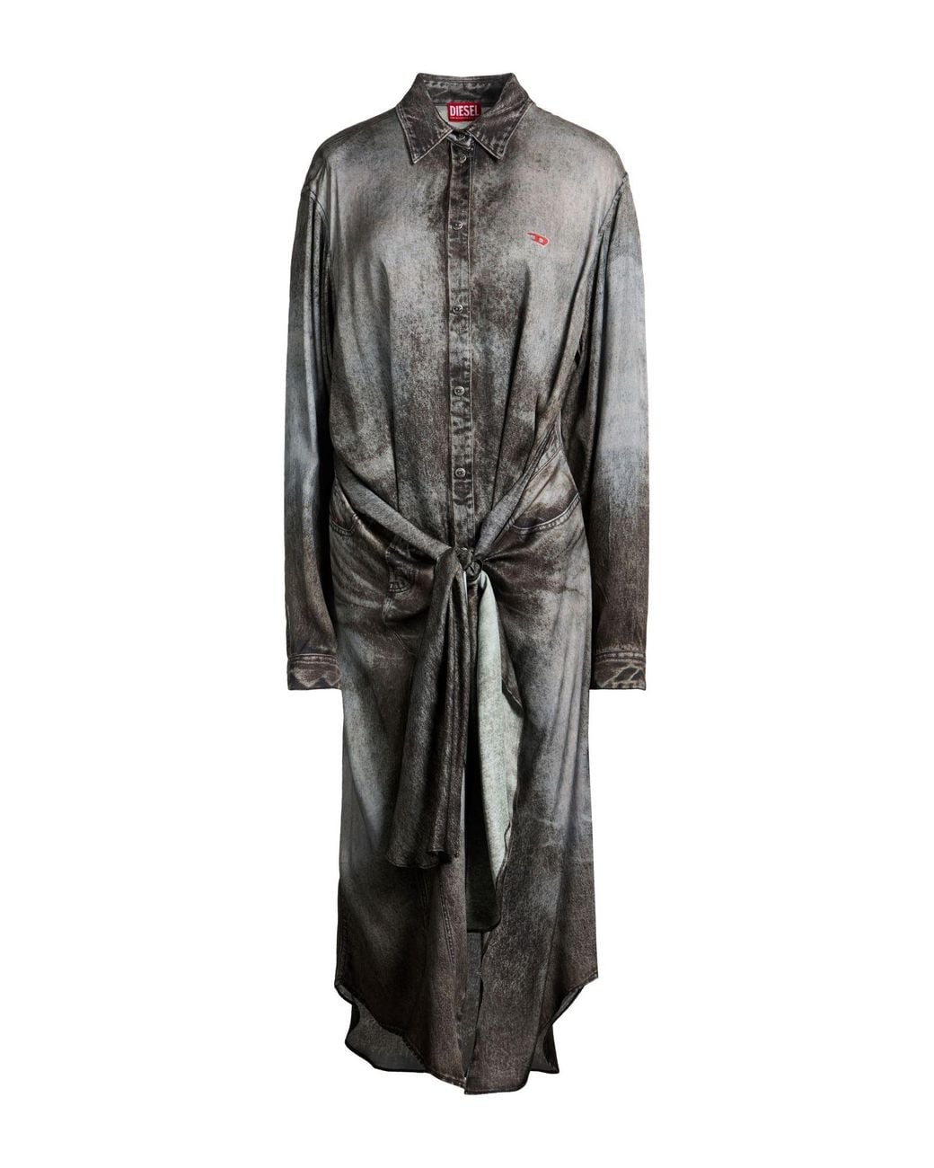 DIESEL Gray Midi Dresses