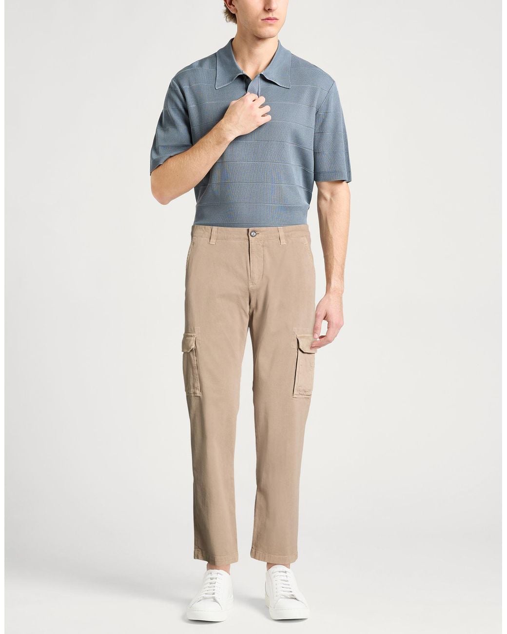 Pantalon Moorer pour homme en coloris Natural