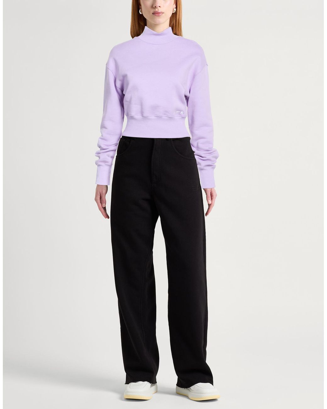 Chiara Ferragni Purple Sweatshirts