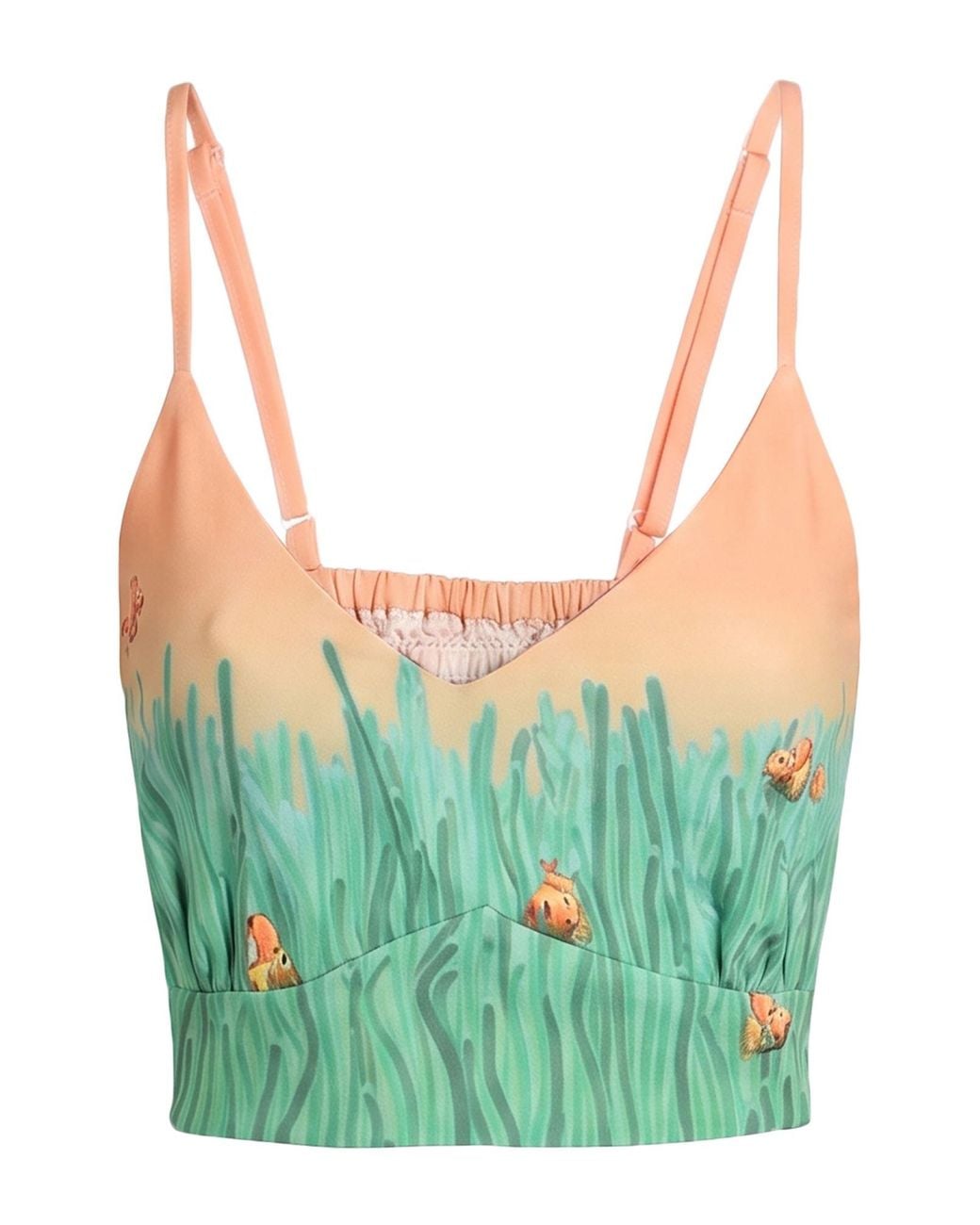 Silvia Schneider Green Top Polyester