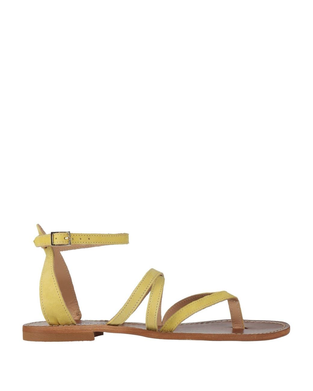 Divine Follie Metallic Thong Sandal
