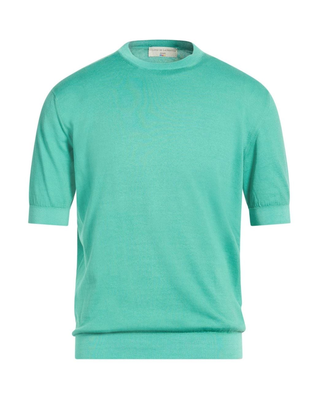 FILIPPO DE LAURENTIIS Green Sweater Cotton for men