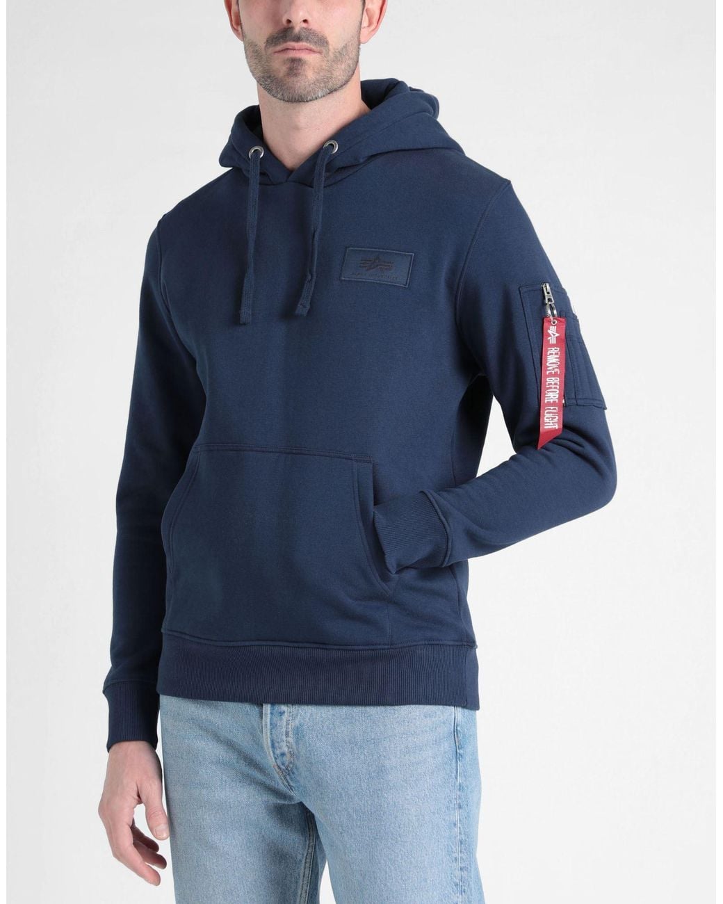 Alpha Industries Blue Sweatshirt for men