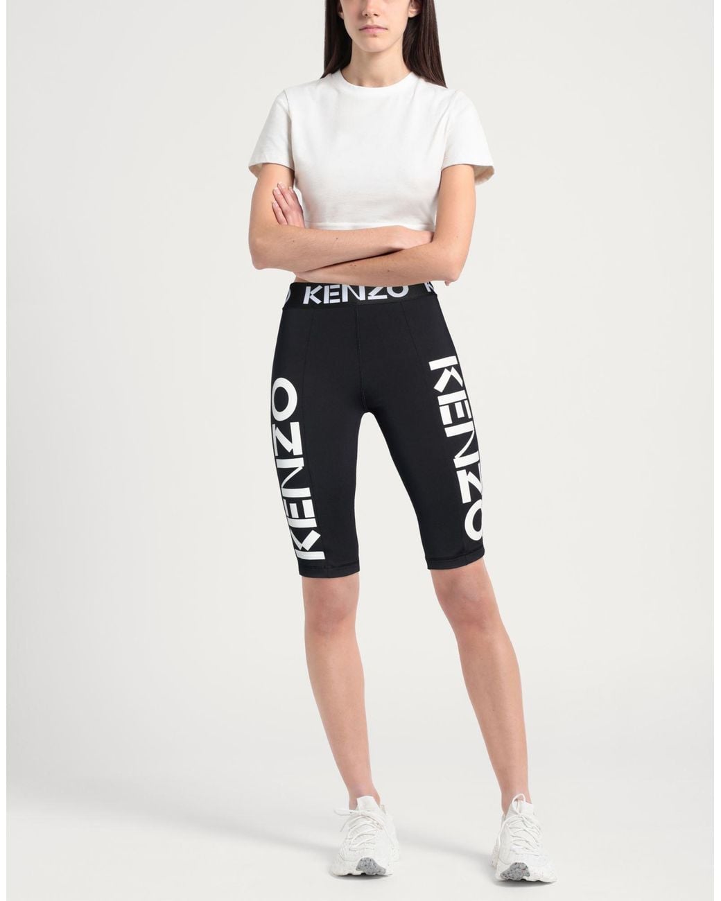KENZO Black Shorts & Bermuda Shorts