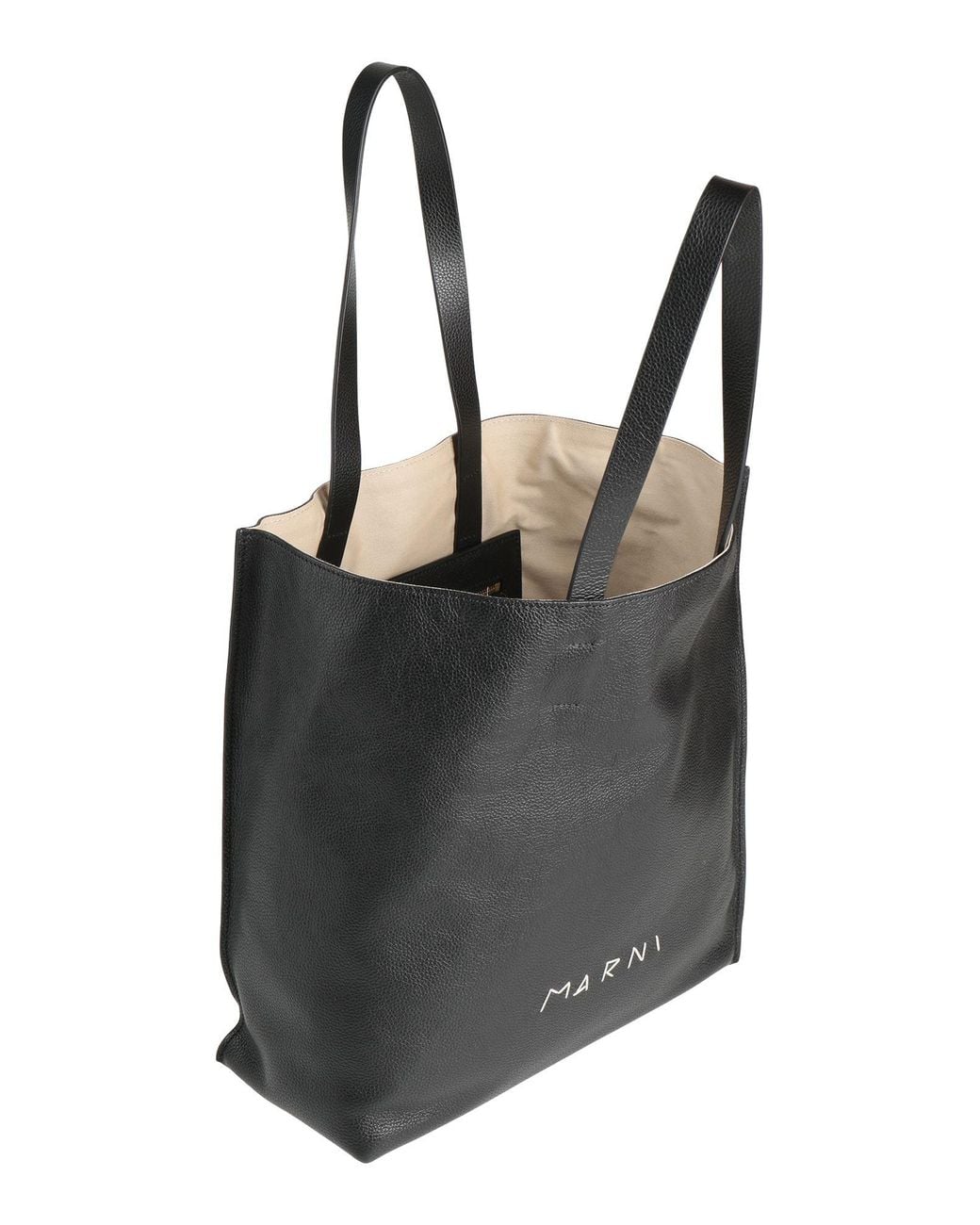 Marni Black Shoulder Bag Cow Leather