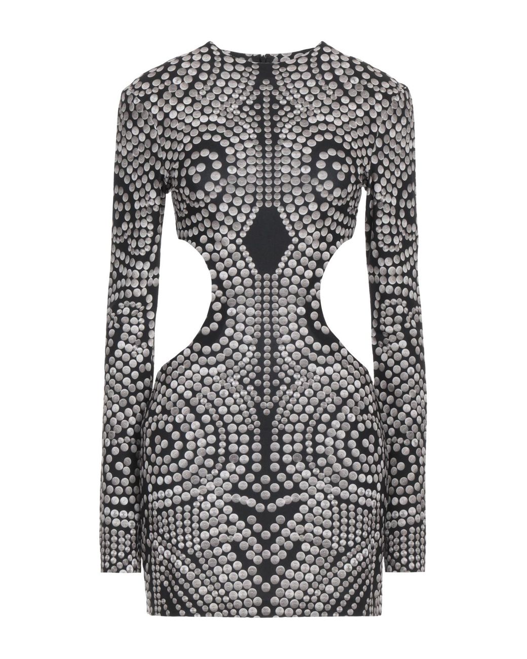 Norma Kamali Gray Mini Dress