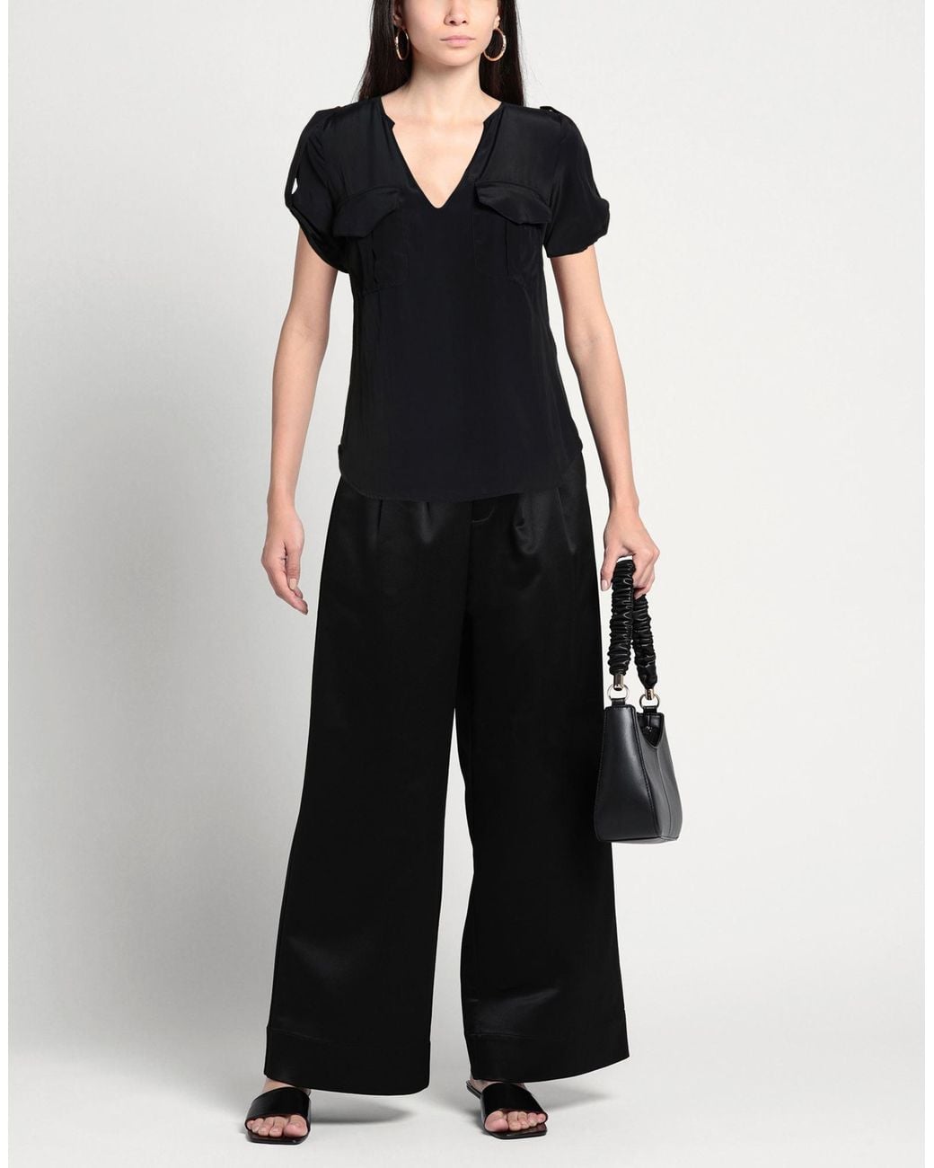 Top Babylon de color Black