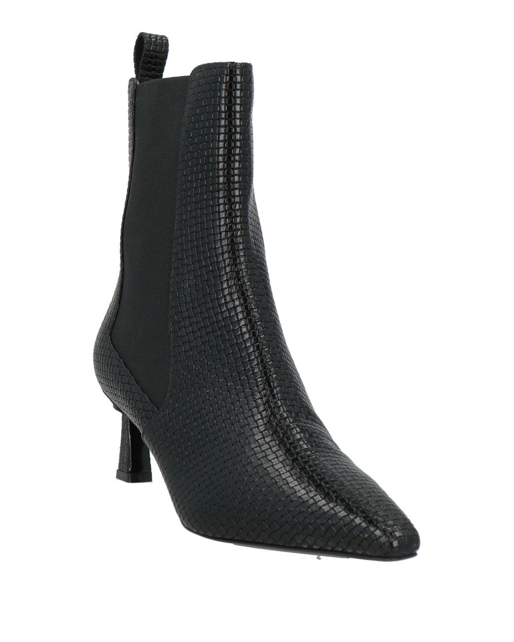 Pollini Black Ankle Boots