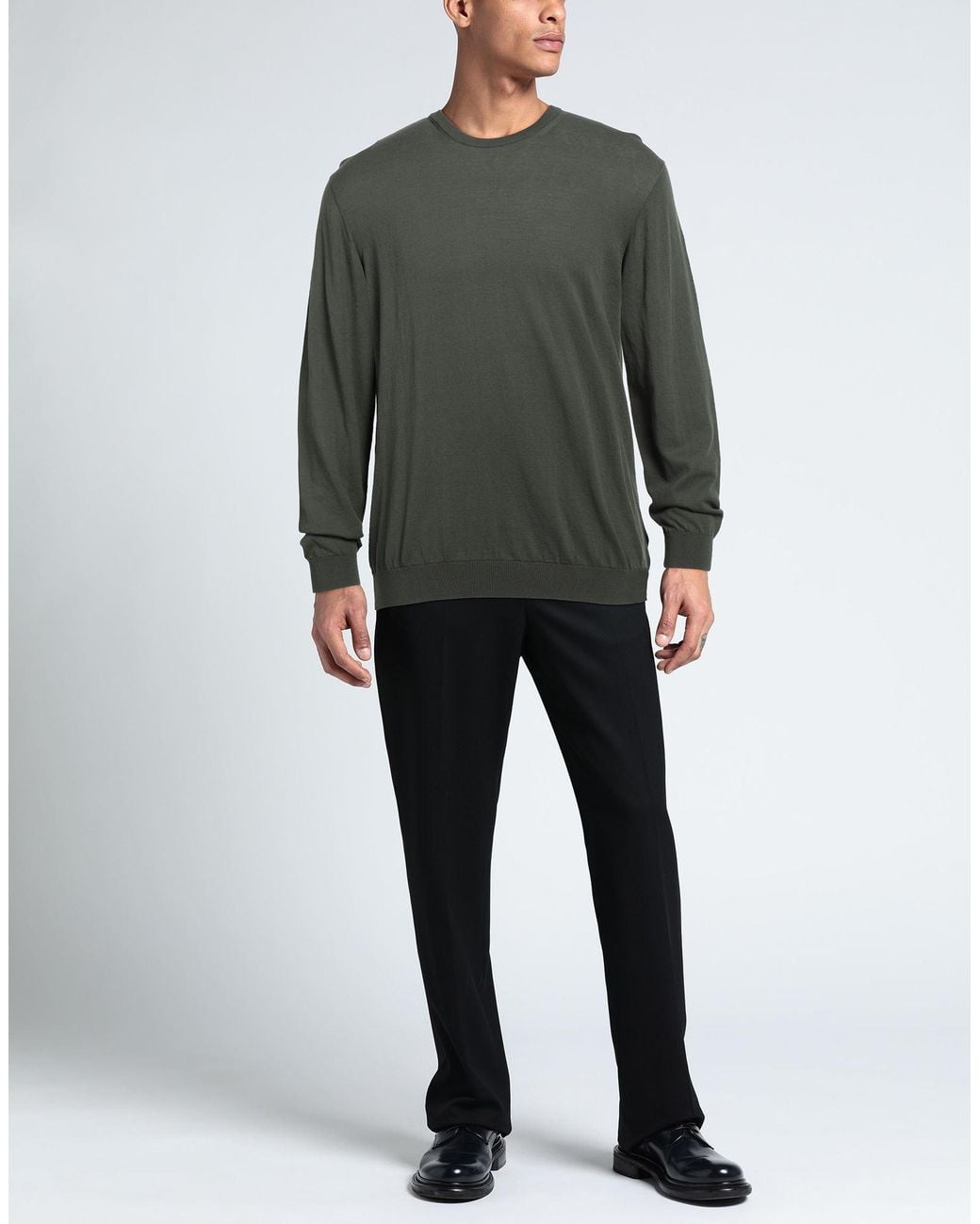 Alpha Studio Green Jumper for men