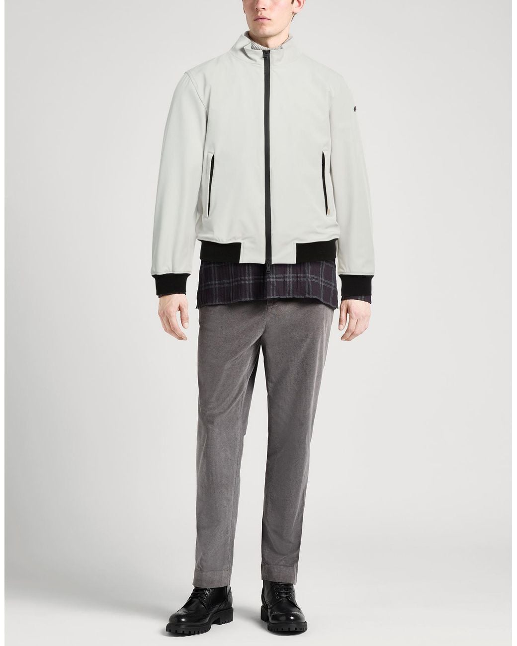 Paul & Shark White Jacket Polyester, Elastane for men