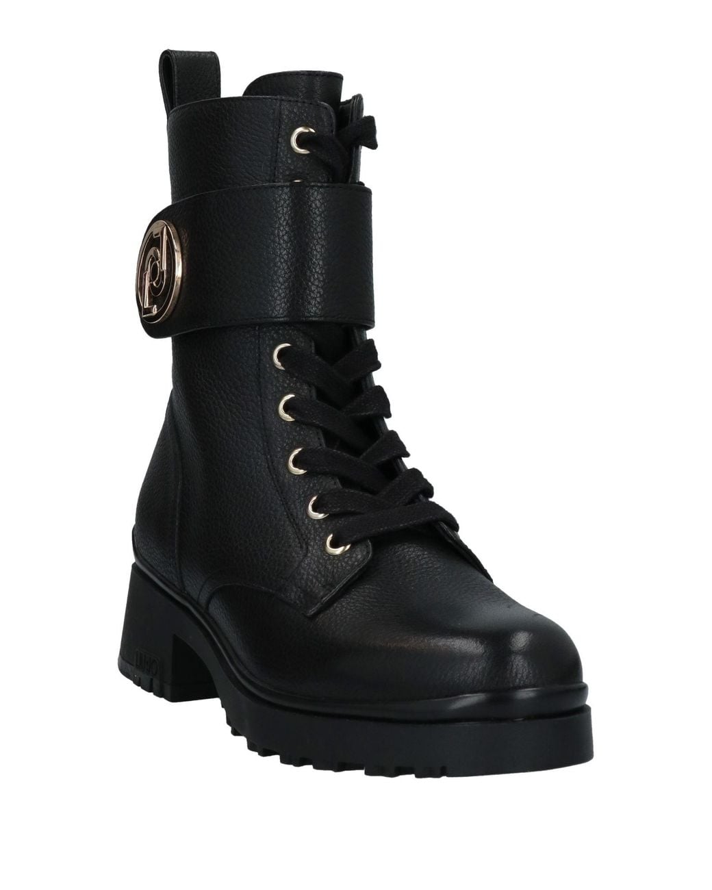 Liu Jo Black Ankle Boots Soft Leather