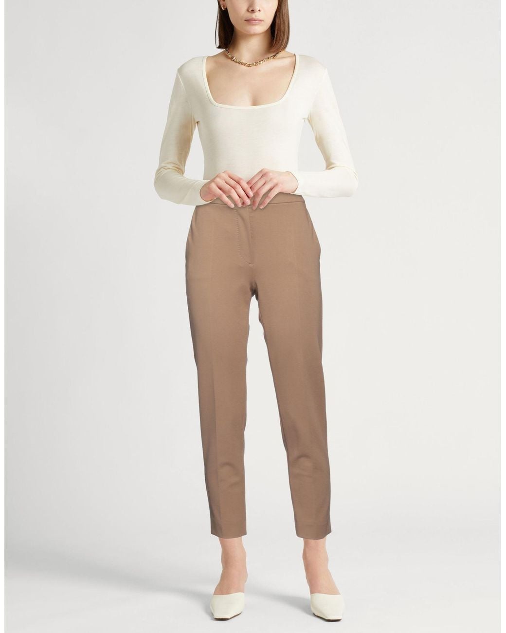 Max Mara Natural Trouser