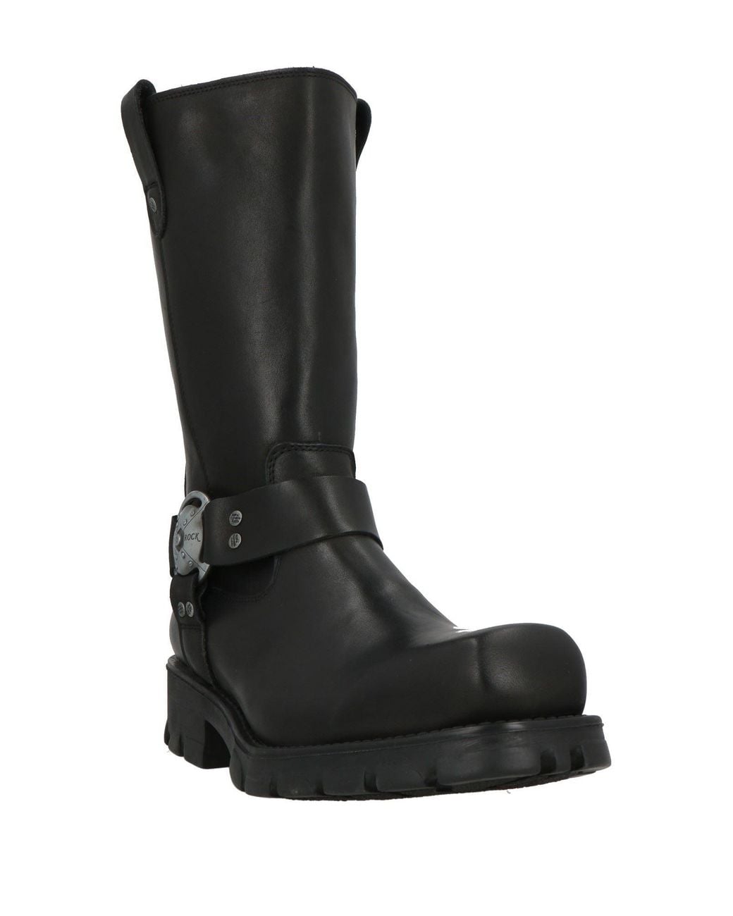 Bota New Rock de hombre de color Black