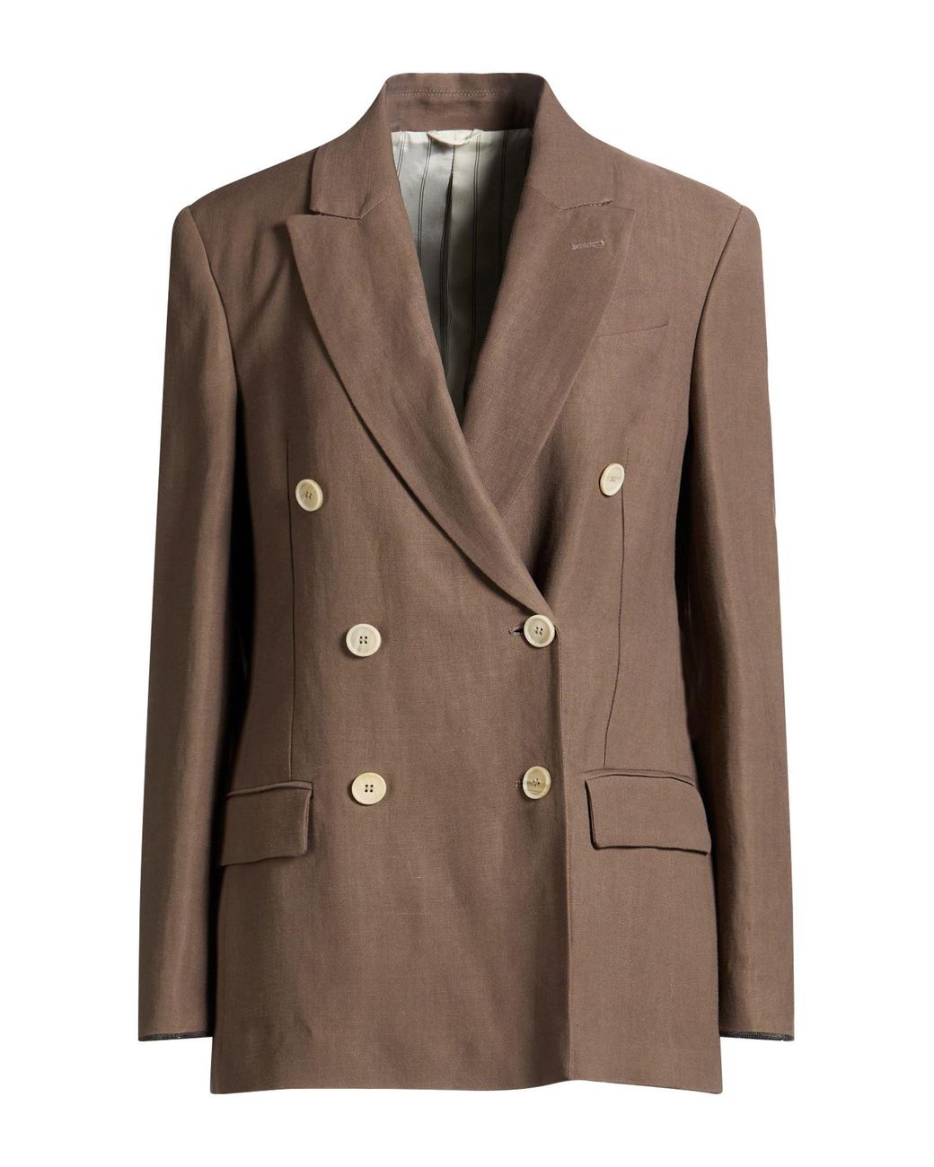 Brunello Cucinelli Brown Blazers