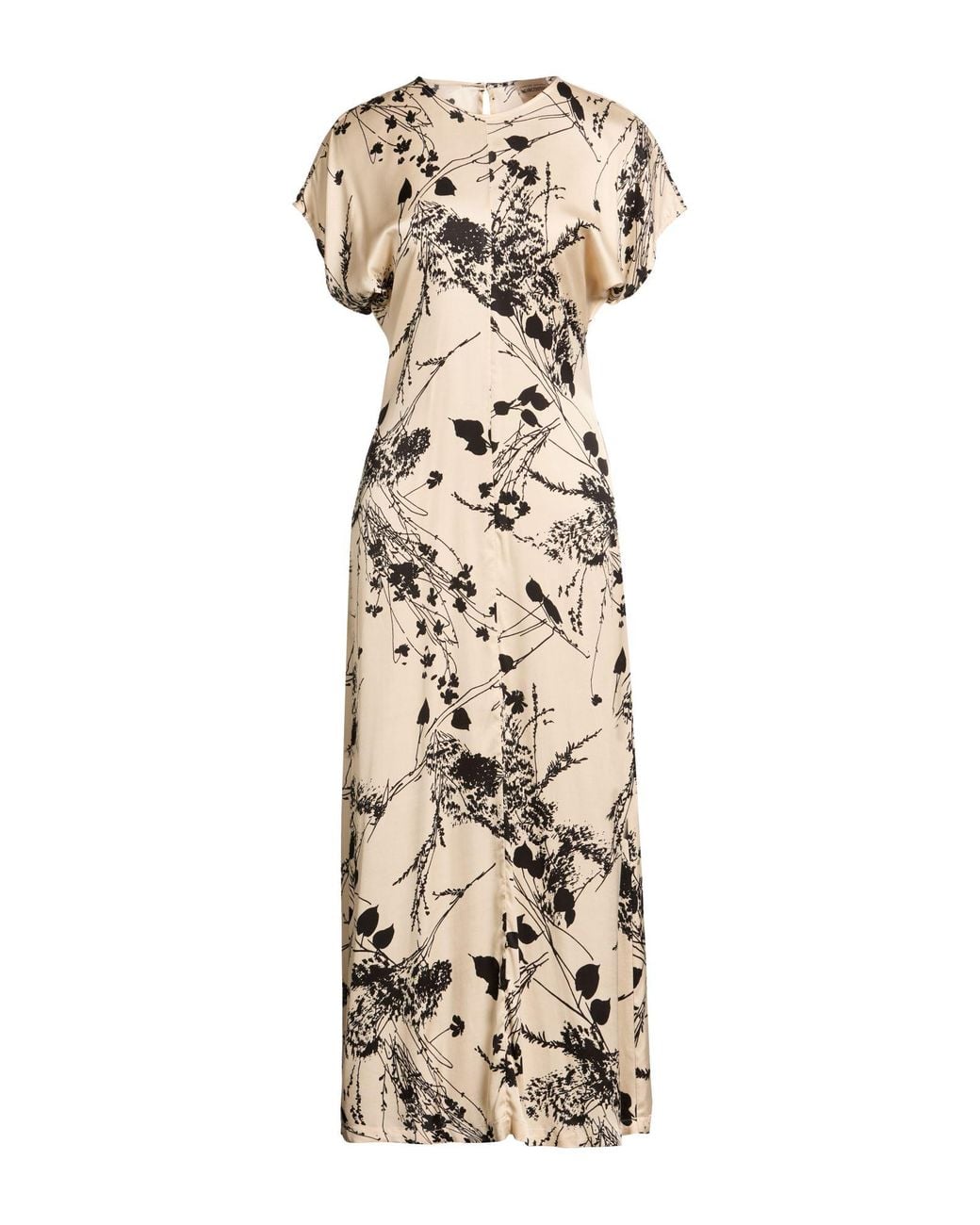 Semicouture Metallic Midi Dresses