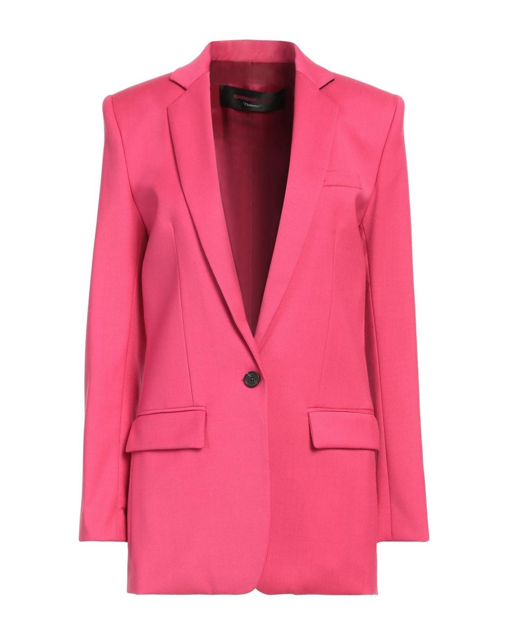 Barbara Bui Pink Blazer Polyester, Wool, Elastane