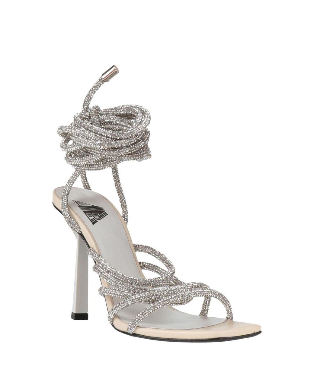Aniye By White Sandals Synthetic Fibers