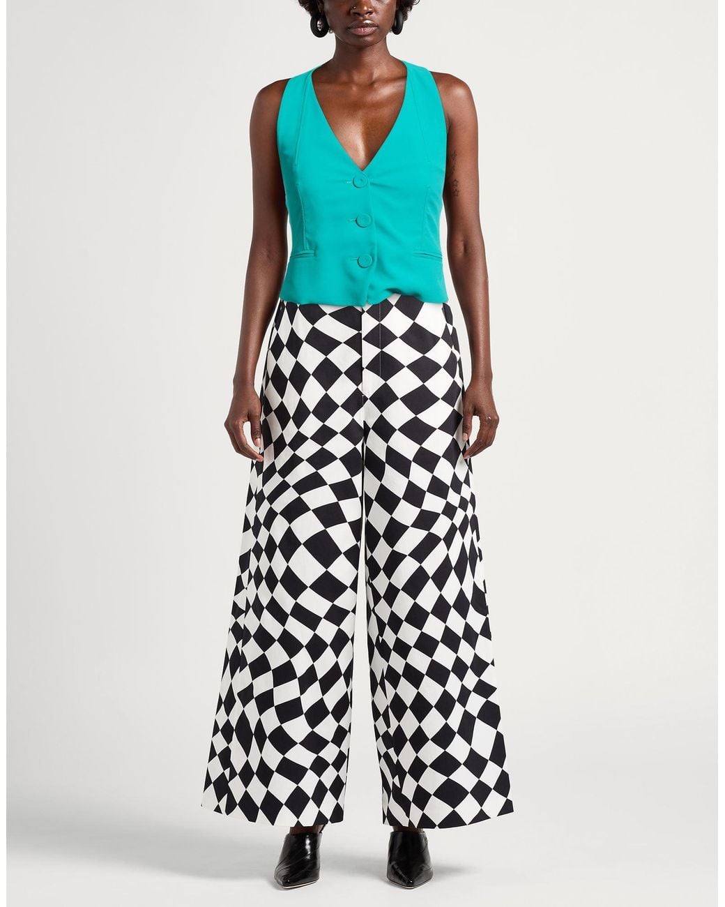 Patrizia Pepe Blue Top Recycled Polyester