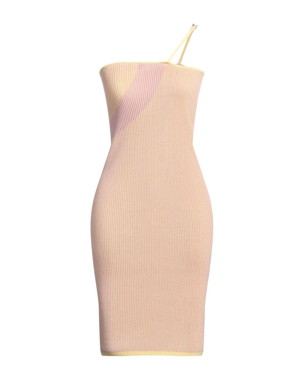 Robe courte Gcds en coloris White