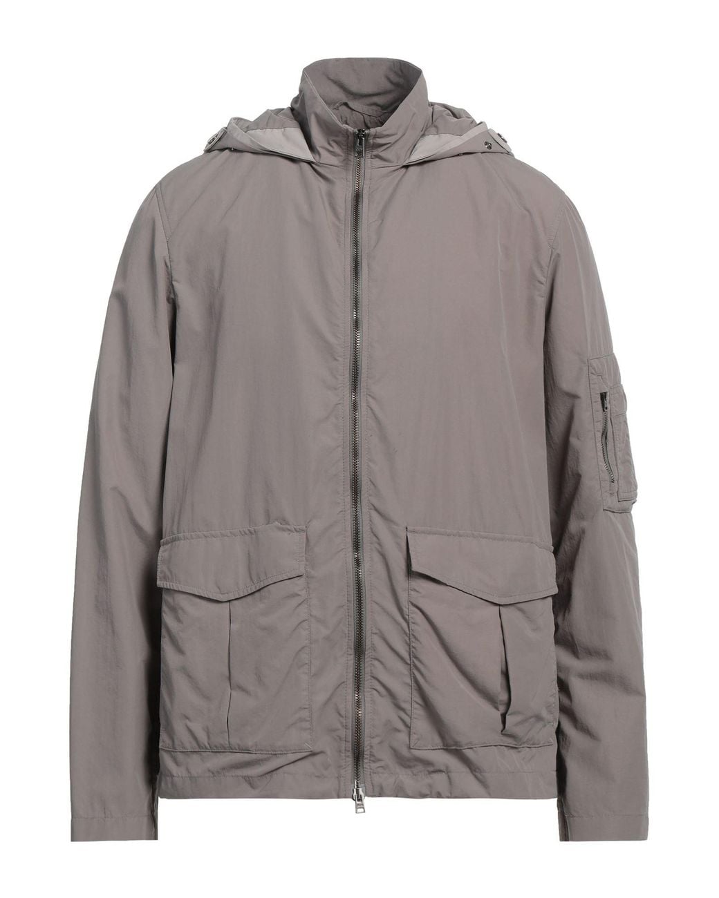Herno Gray Jacket Polyamide, Polyester for men