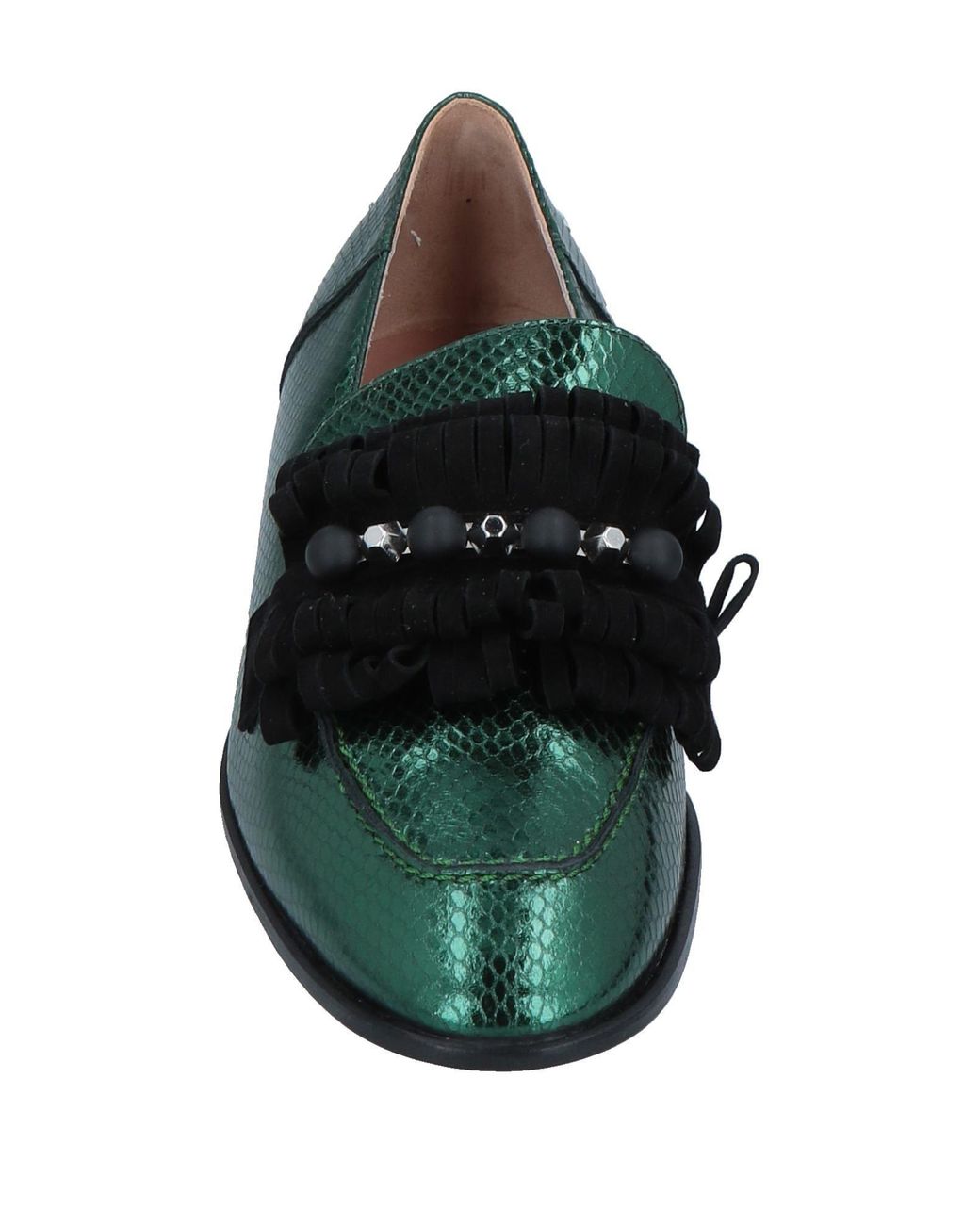 Pollini Green Loafer