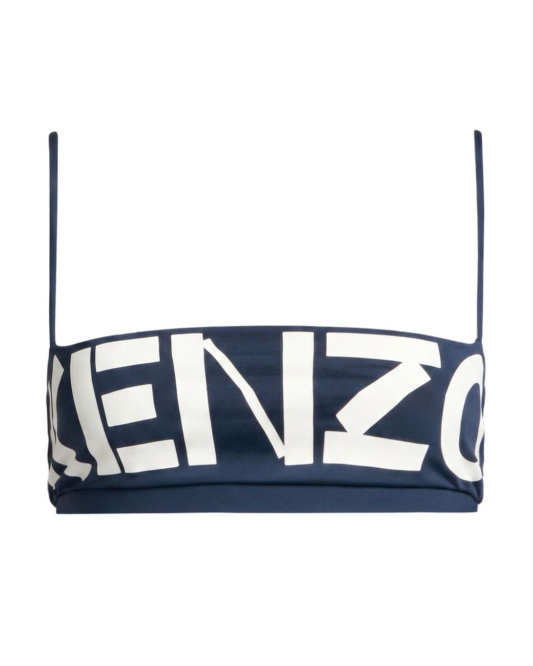 KENZO Blue Top Polyamide, Elastane