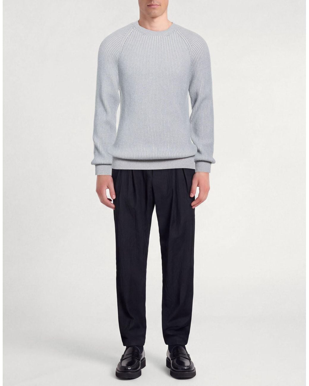 Eleventy Gray Sweater Cashmere for men