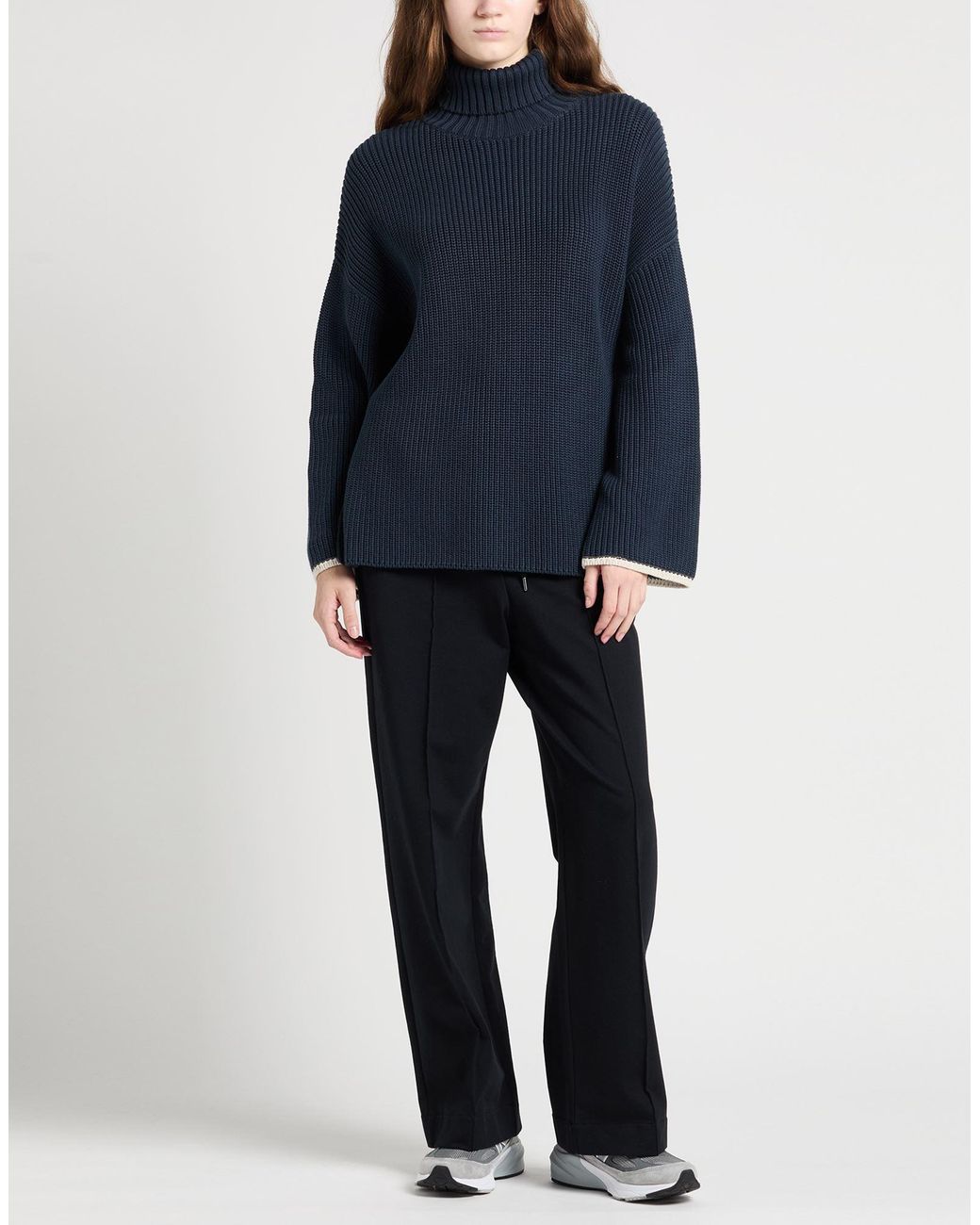 Brunello Cucinelli Blue Turtleneck