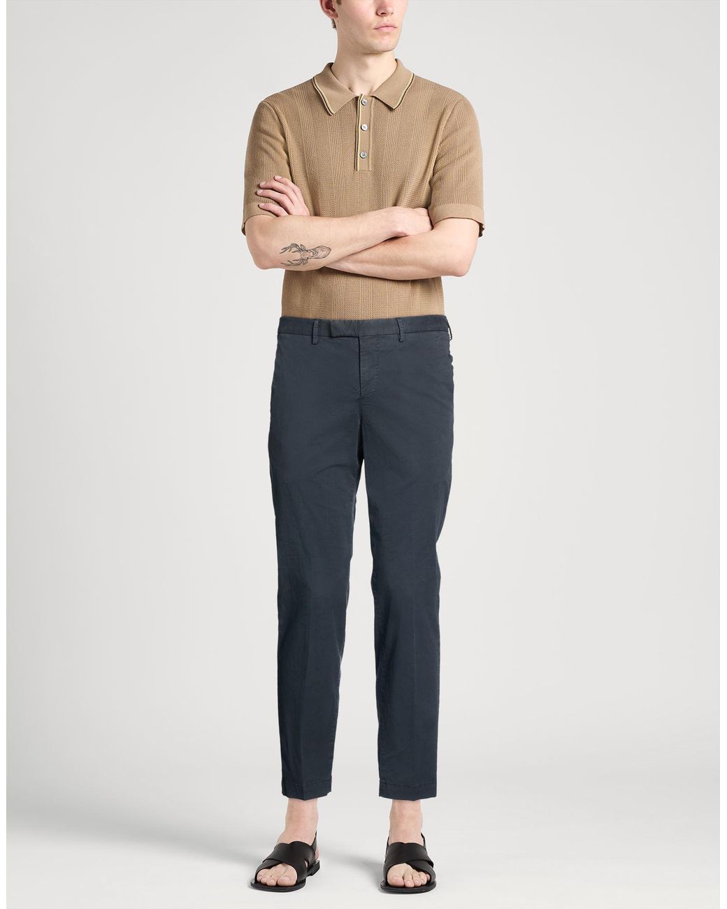 PT Torino Blue Trouser for men