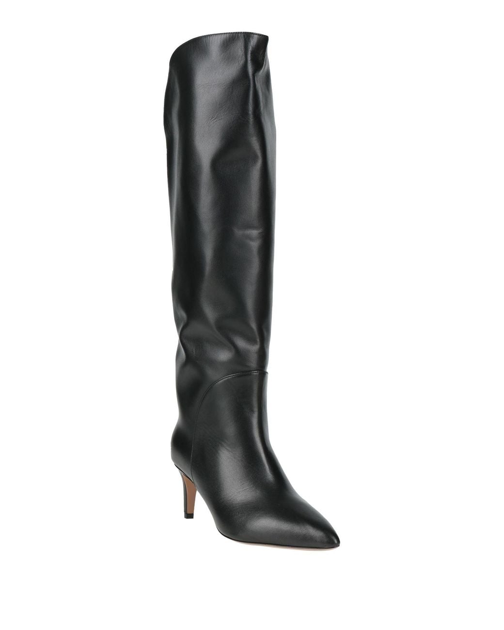 Paris Texas Black Boot Calfskin