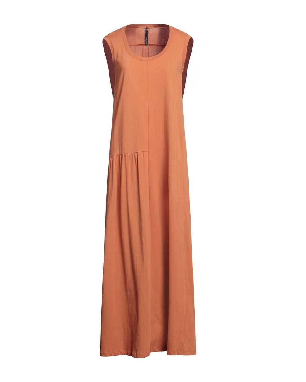Manila Grace Brown Maxi Dress
