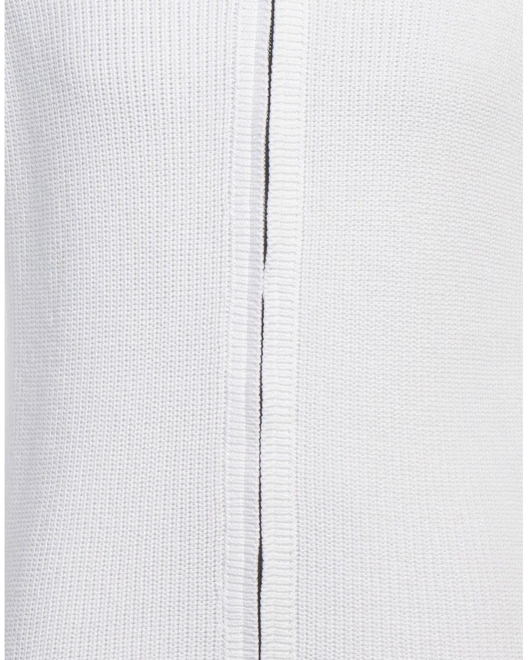 Alpha Studio White Cardigan Cotton for men