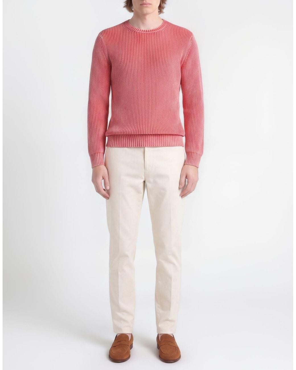 Moorer Pink Sweaters for men