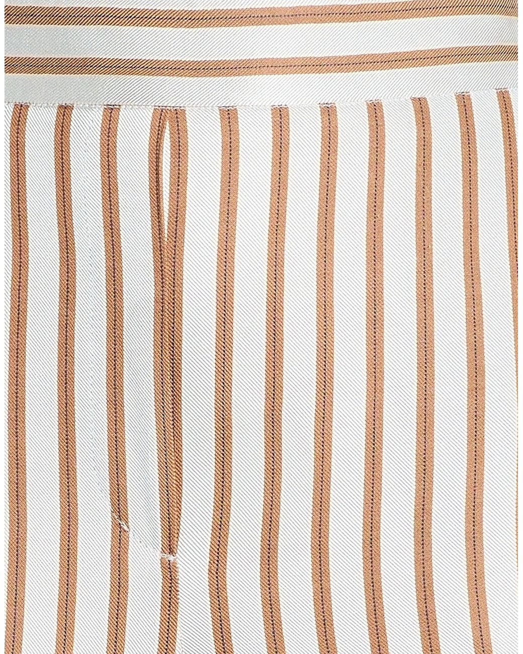 Maliparmi White Pants Viscose