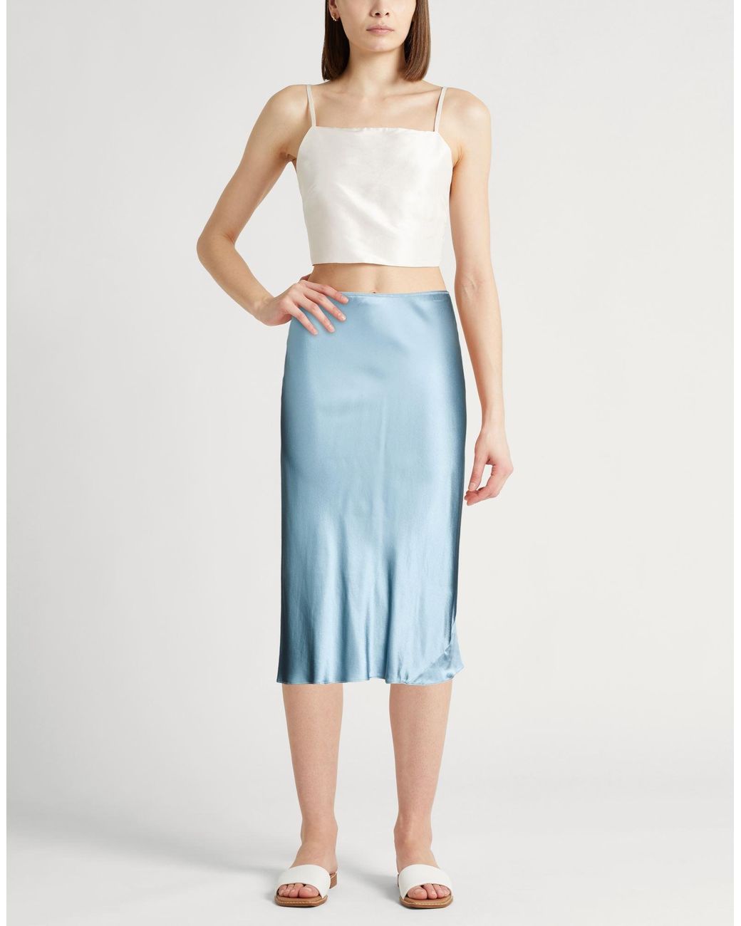 Dorothee Schumacher Blue Midi Skirts