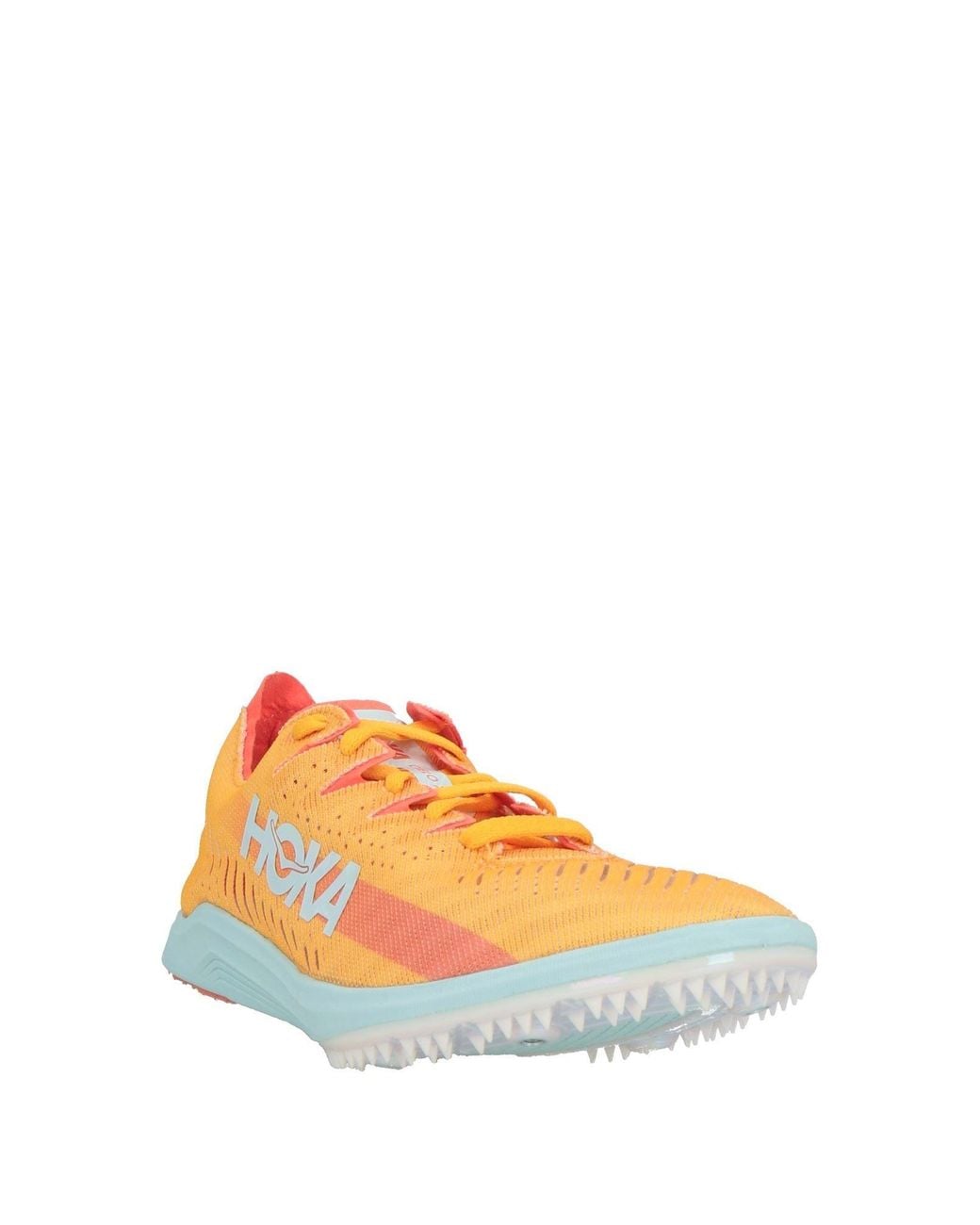 Hoka One One Orange Sneakers Textile Fibers for men
