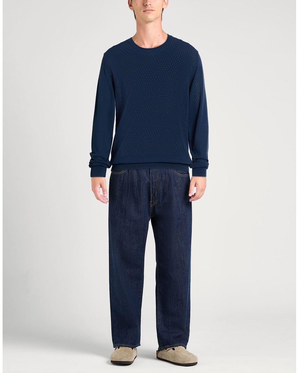 Officina 36 Blue Jumper for men