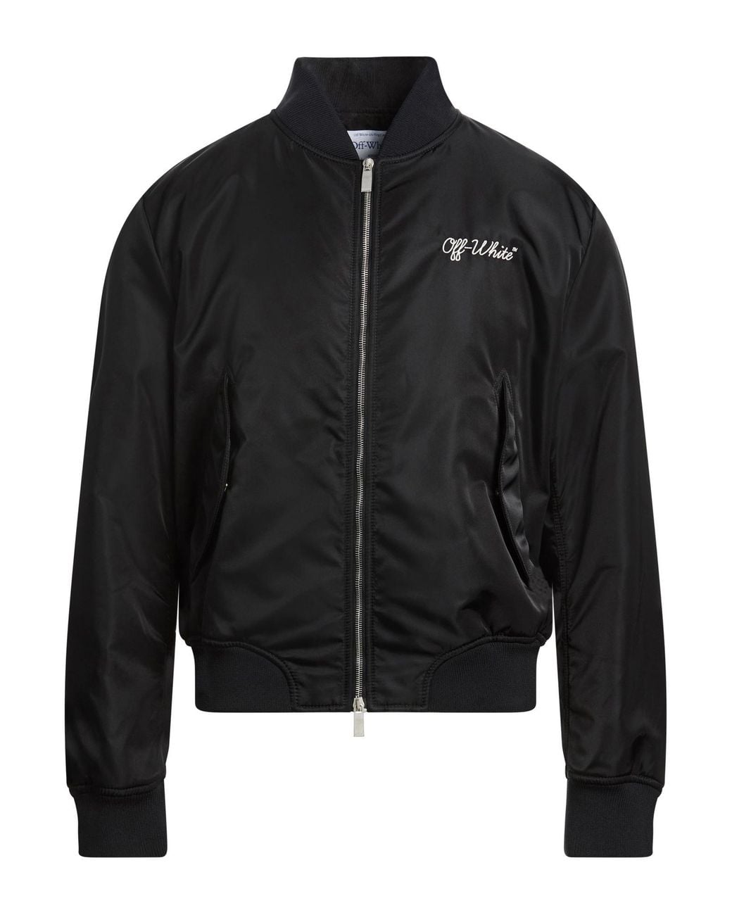 Off-White c/o Virgil Abloh Black Jacket Polyamide for men