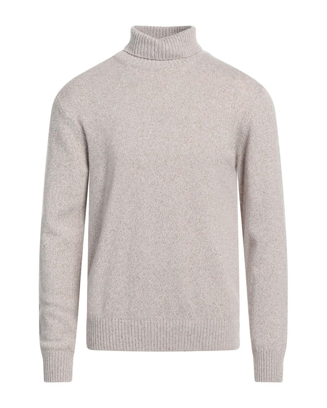Barba Napoli Gray Turtleneck for men