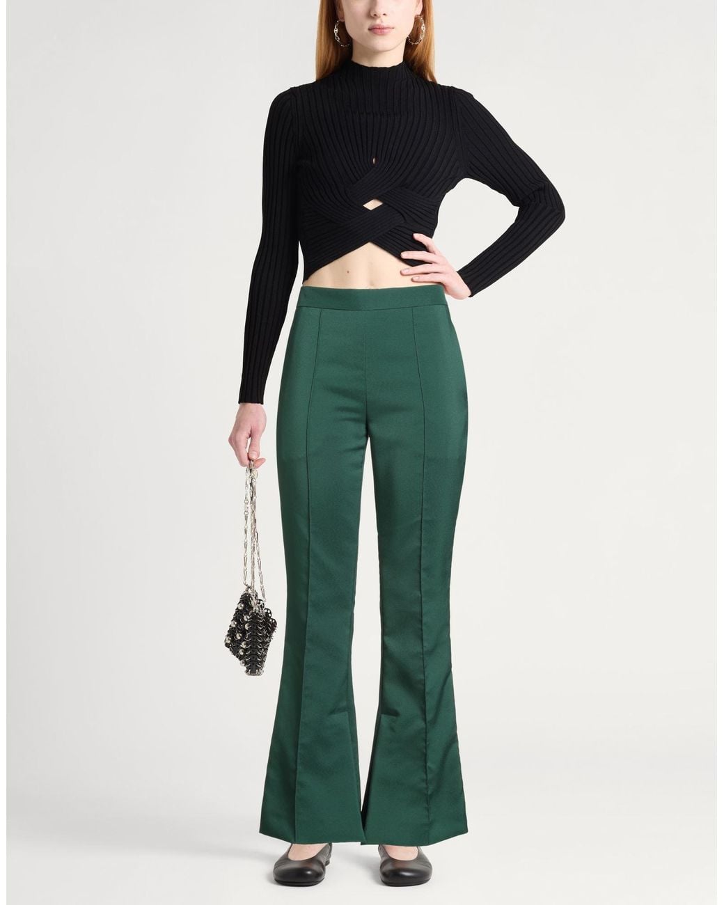 Marni Green Pants Polyester