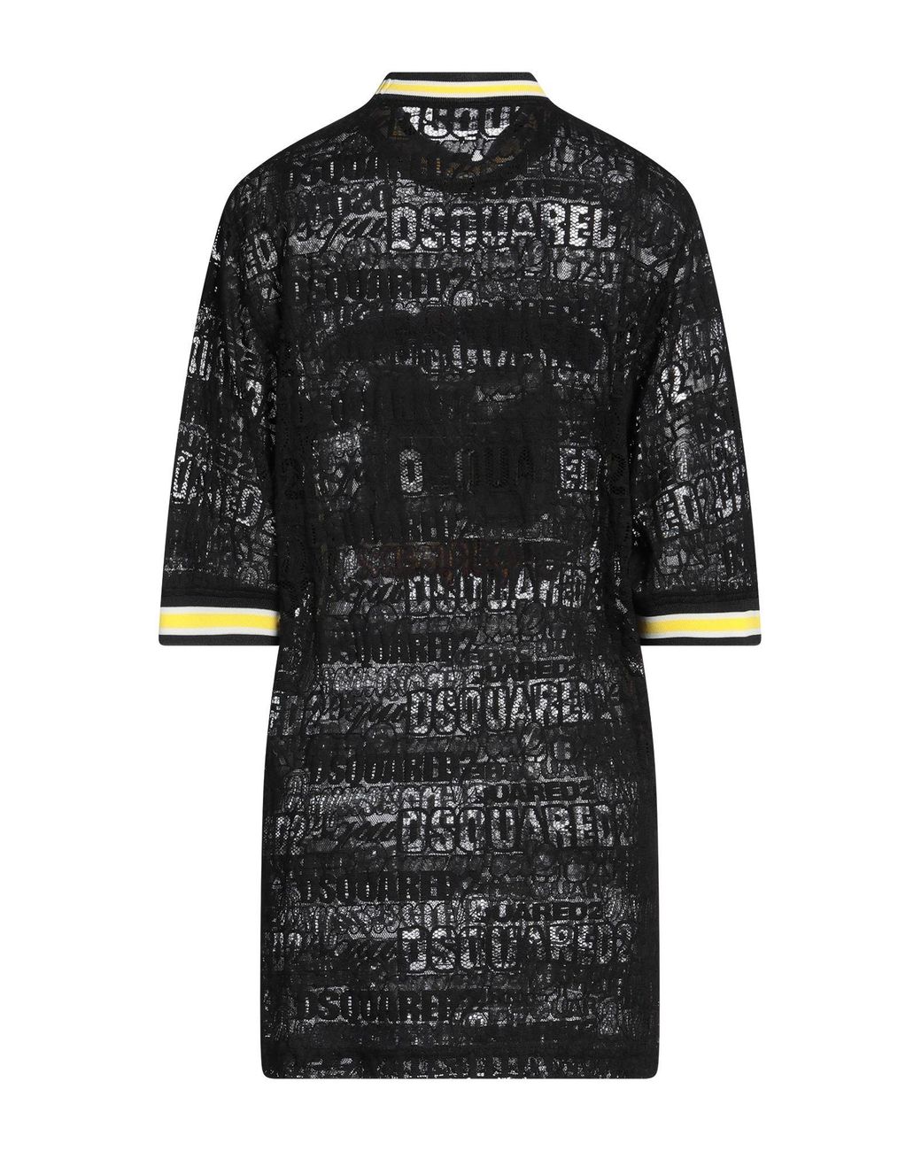 Robe courte DSquared² en coloris Black