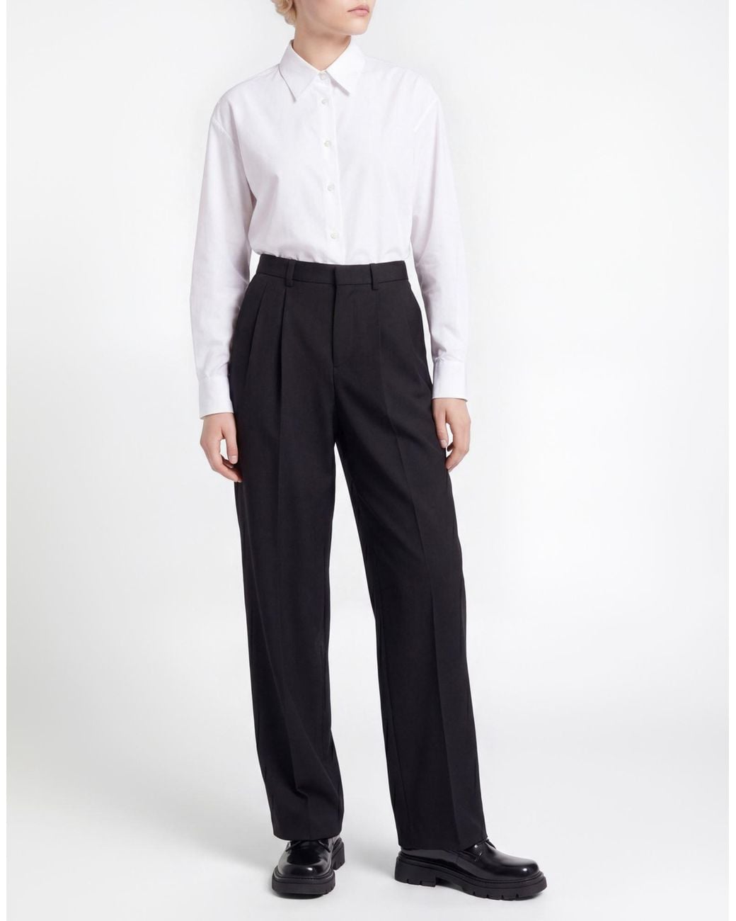 Céline Black Pants Wool