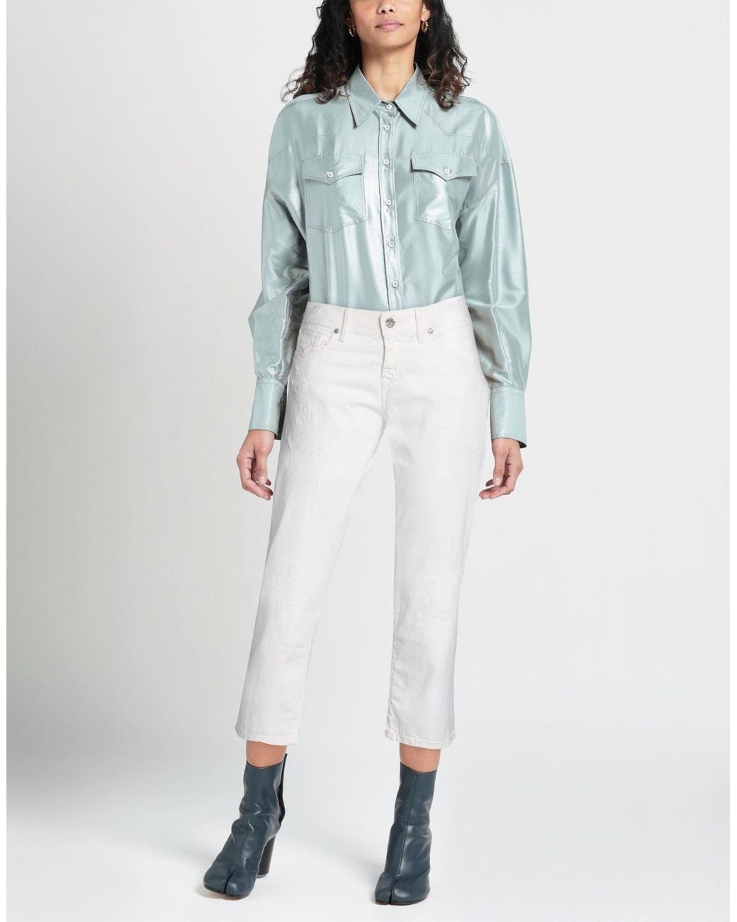 Jacob Cohen White Jeans
