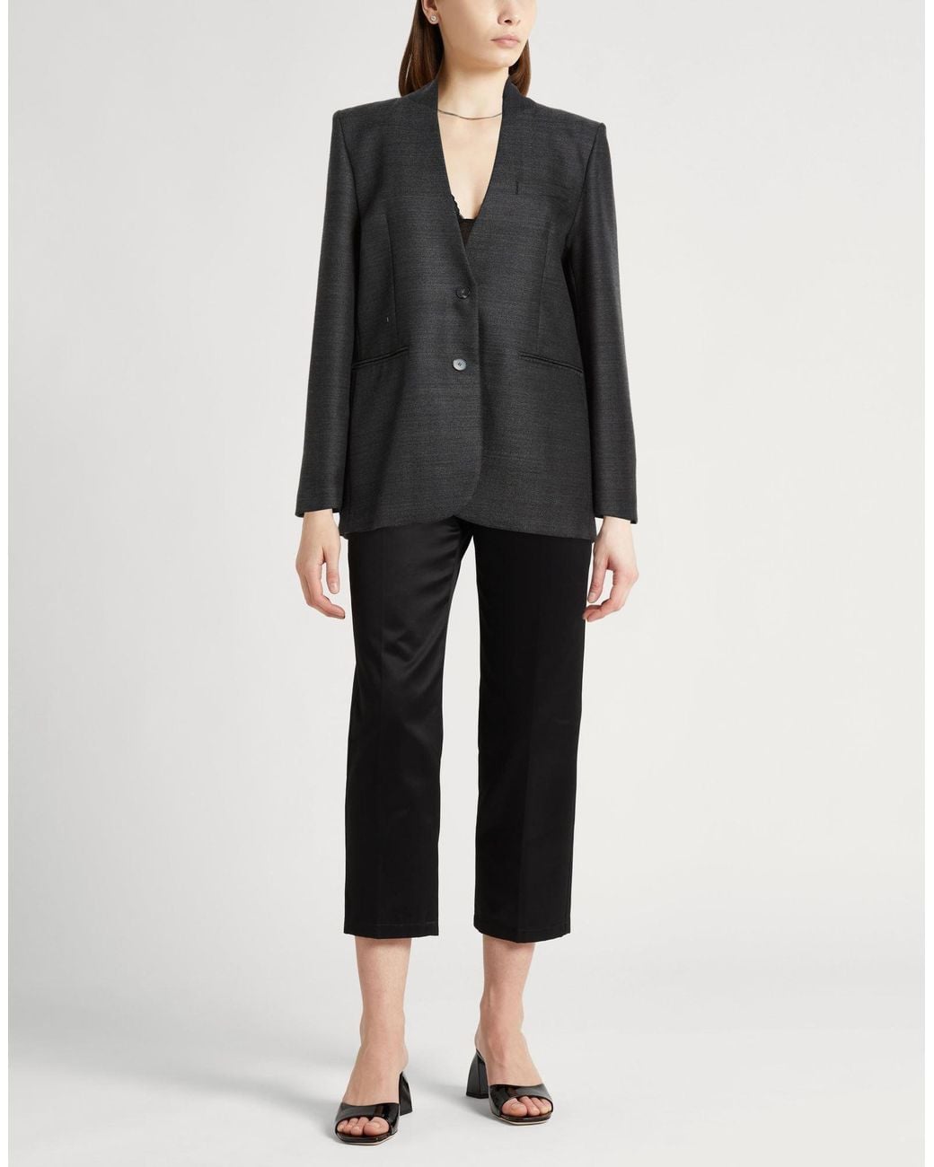 Forte_forte Black Blazer Virgin Wool